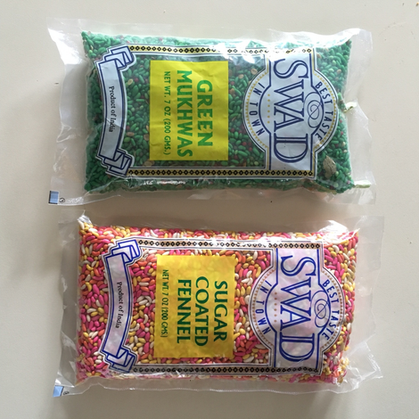 Illustration for article titled Why are candy-coated fennel seeds served at Indian restaurants?